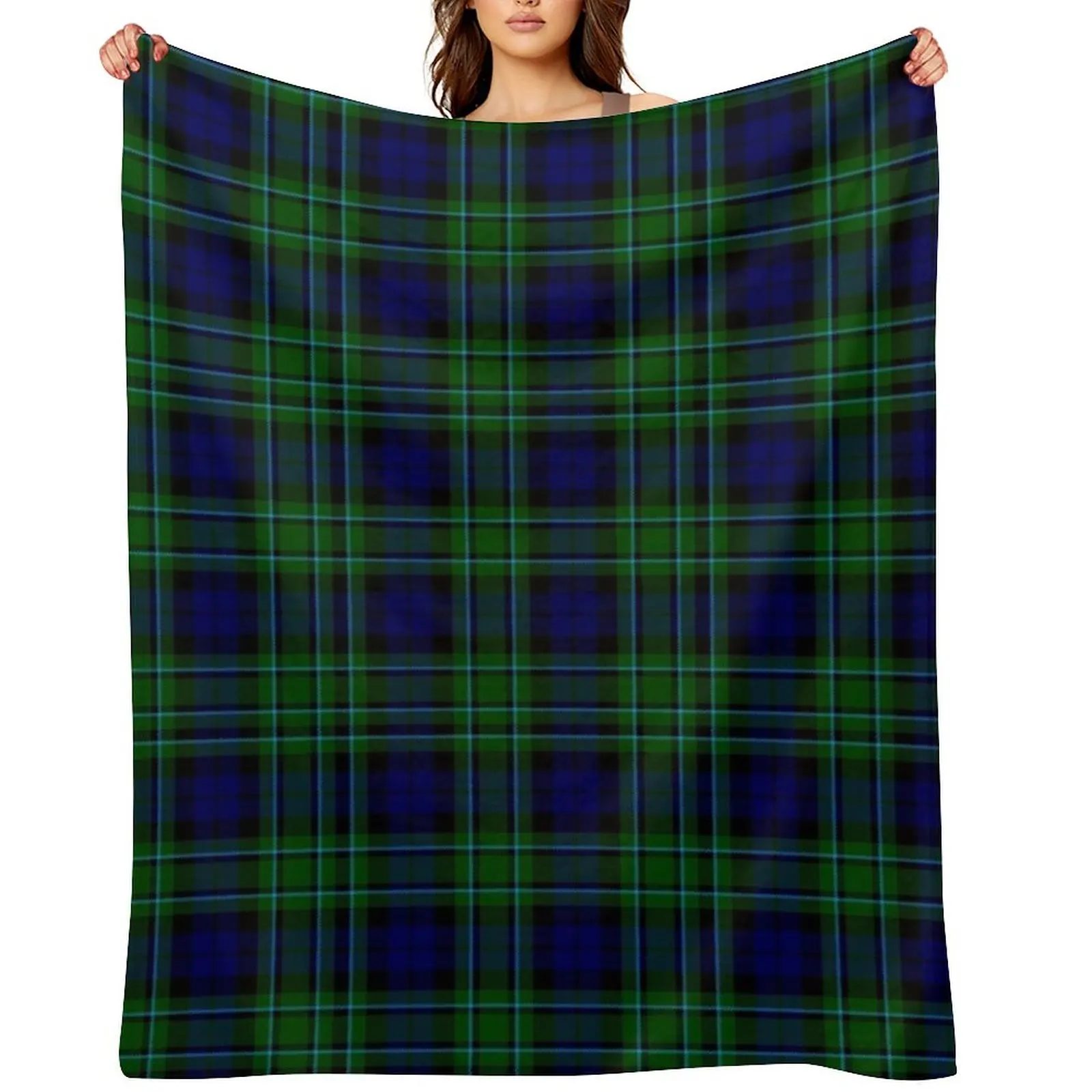 Clan MacCallum Tartan Throw Blanket Flannel Fabric Decorative Beds Sleeping Bag Luxury Thicken Blankets