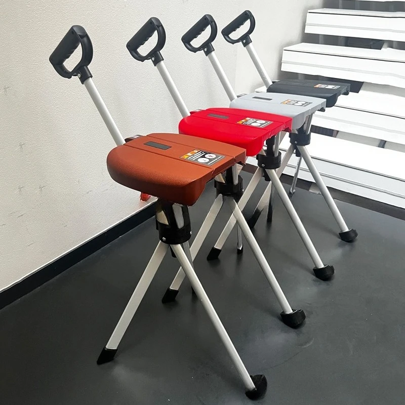 

Multifunctional cane chair Non-slip portable outdoor climbing cane stool for the elderly