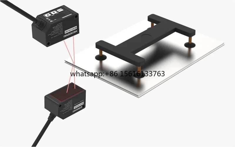 Akusense ELC RM10N Infrared Digital Distance Sensor up to 10m Range High Speed Response IP67 Industrial Grade