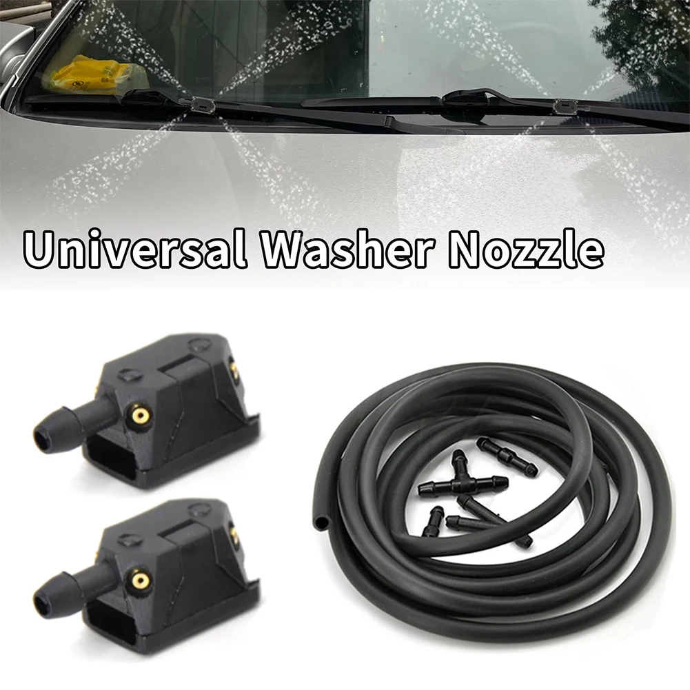 Car 4 Way Windscreen Washer Wiper Blade Water Spray Jets Nozzles For Volvo Trucks FL FE FM FH FH16 FMX VHD VNL VNM VNR VNX VM