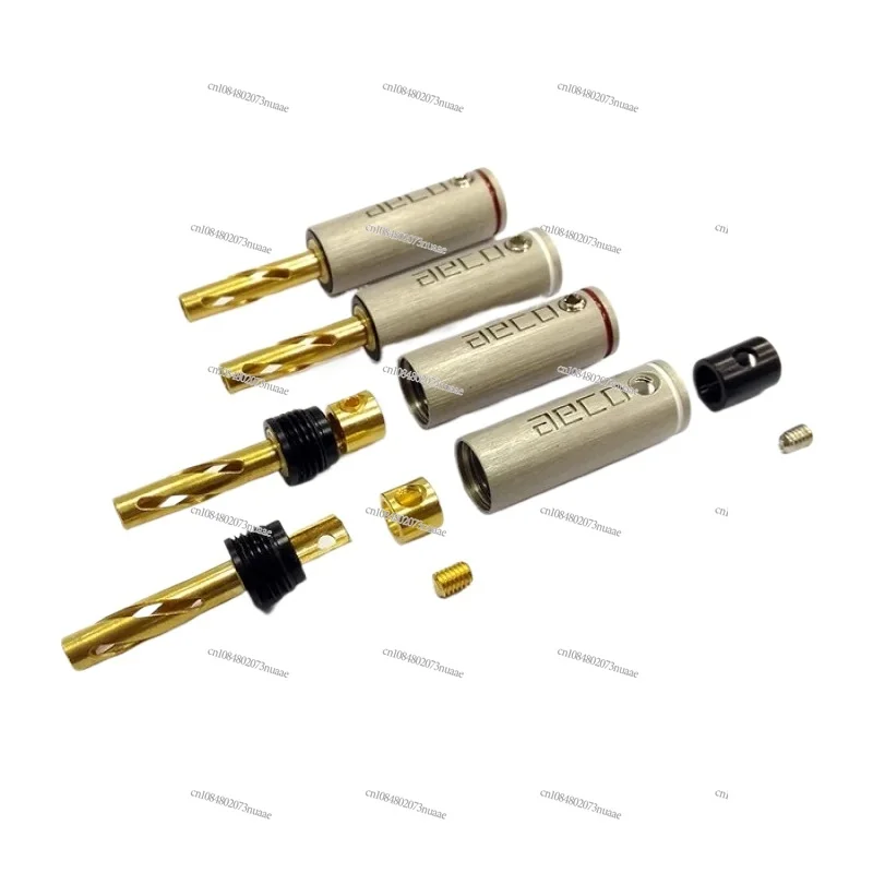 Insert ABP-1111 Nickel Free Gold Plating Silver Plating Rhodium Plating Aeco Banana Plugin ABP-1111 Nickel free Gold