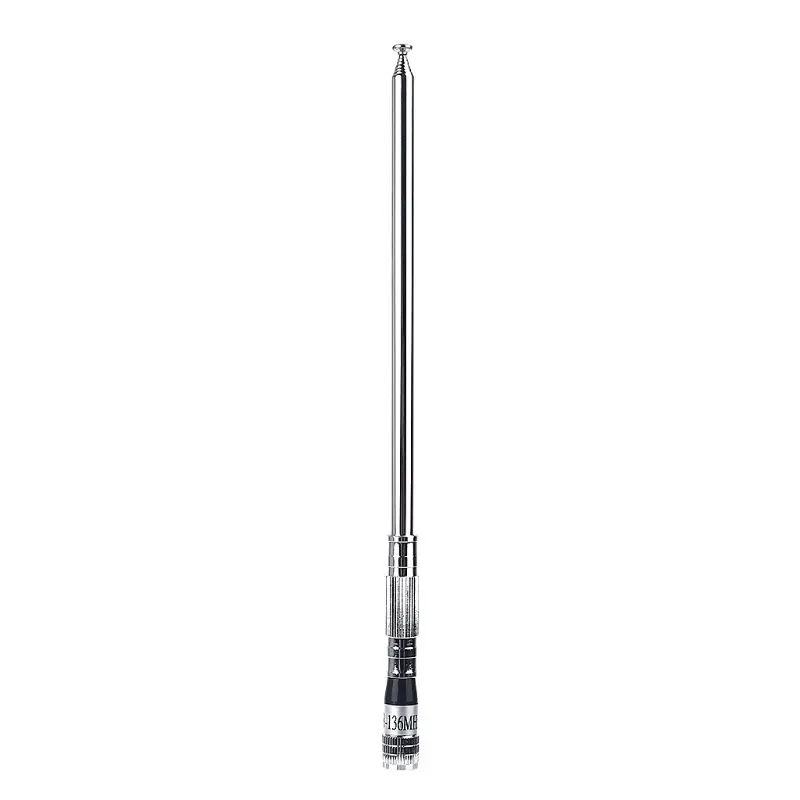 2023 New Telescopic Antenna 118MHz-136MHz Whip Multiple Uses for Airband Radio Receiver Aviation SMA BNC Replacement Accessories