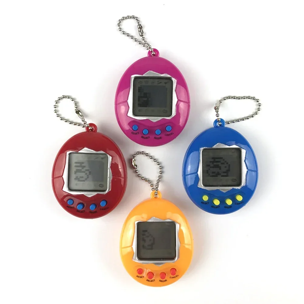 1 PC สัตว์เลี้ยงอิเล็กทรอนิกส์ Tamagotchi 90S Nostalgic 168 สัตว์เลี้ยงในหนึ่ง Virtual Cyber Digital สัตว์เลี้ยงของเล่นพิกเซลตลกของขวัญเล่นของเล่น