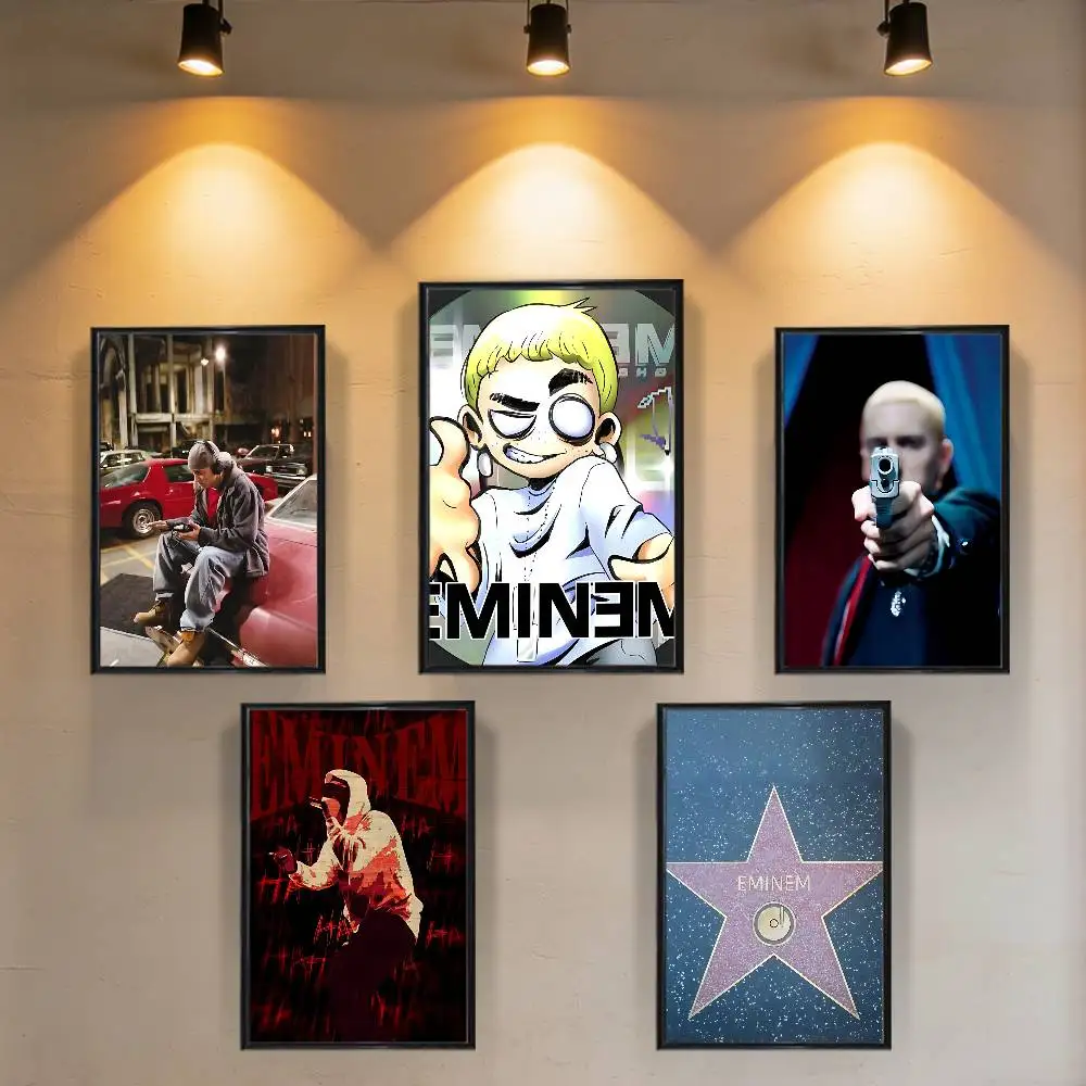 

Lose Yourself E-EminemS Stan Poster Trendy Wall Art For Coffee Office Bar Decoration Best Gift Good Sticker Printed On PP Paper