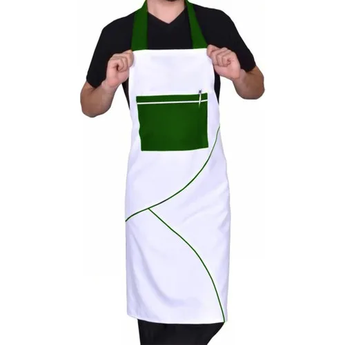 Medusa Forma Bib Apron Master Chef-Barista-Cook-Barber-Tattoo-Kitchen-Chef Waiter Apron green