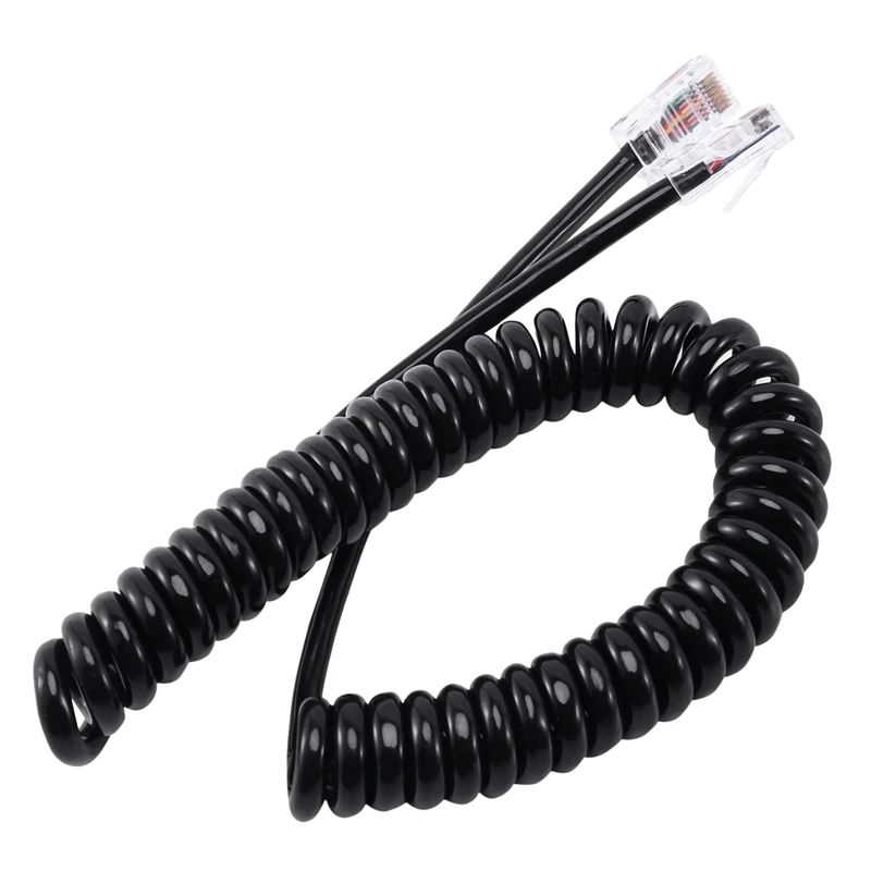 2PCS 8Pin To 8Pin Speaker Mic Cable Microphone for ICOM HM98 HM-133 HM-133V Car Ridao