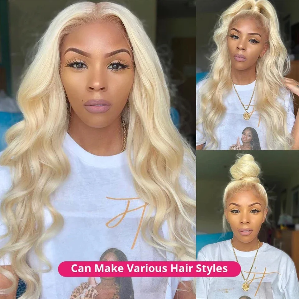 

Lumiere 30 Inch 613 Blonde Lace Front Wig Human Hair Body Wave Hd Lace Frontal Wig 13x4 Pre Plucked Transparent Lace For Women