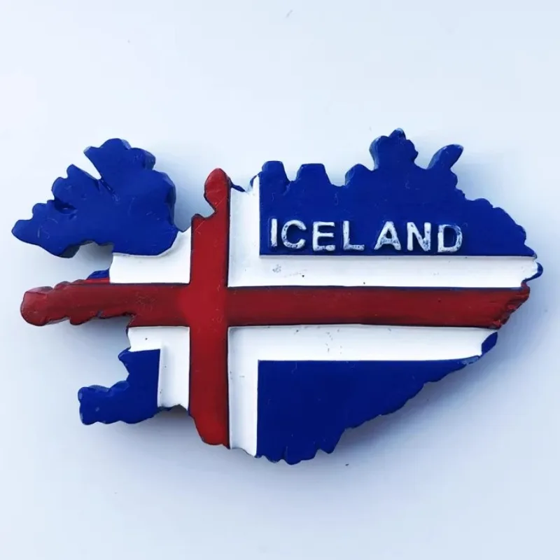 Iceland Fridge Magnets Reykjavik Travelling Souvenirs Message Board Magnetic Stickers Home Decoration Wedding Birthday Gifts