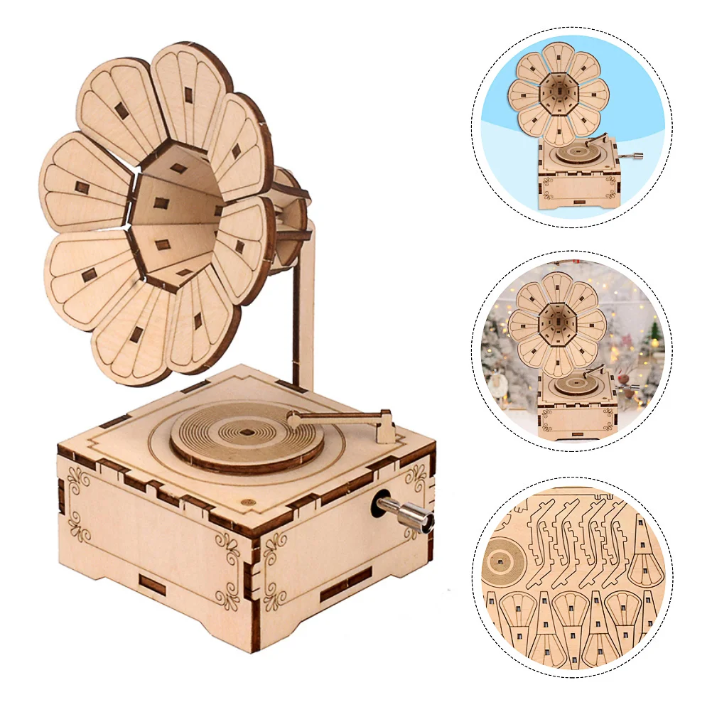 

DIY Music Box Tool Kit Aldult Craft Kids Materials Educational Assembly Toy Steel