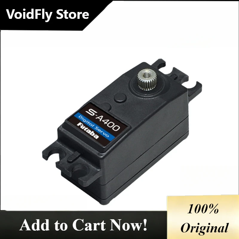 VoidFly FUTABA S-A400 High Voltage Digital Short Body Servo High Torque Metal Gear Support S.BUS2 Signal for Fixed Wing RC UAV