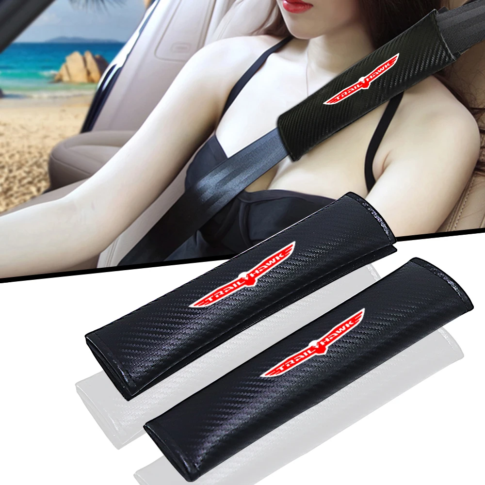 for jeep trailhawk 4x4 2pcs Car seat belt accessorie car accessories