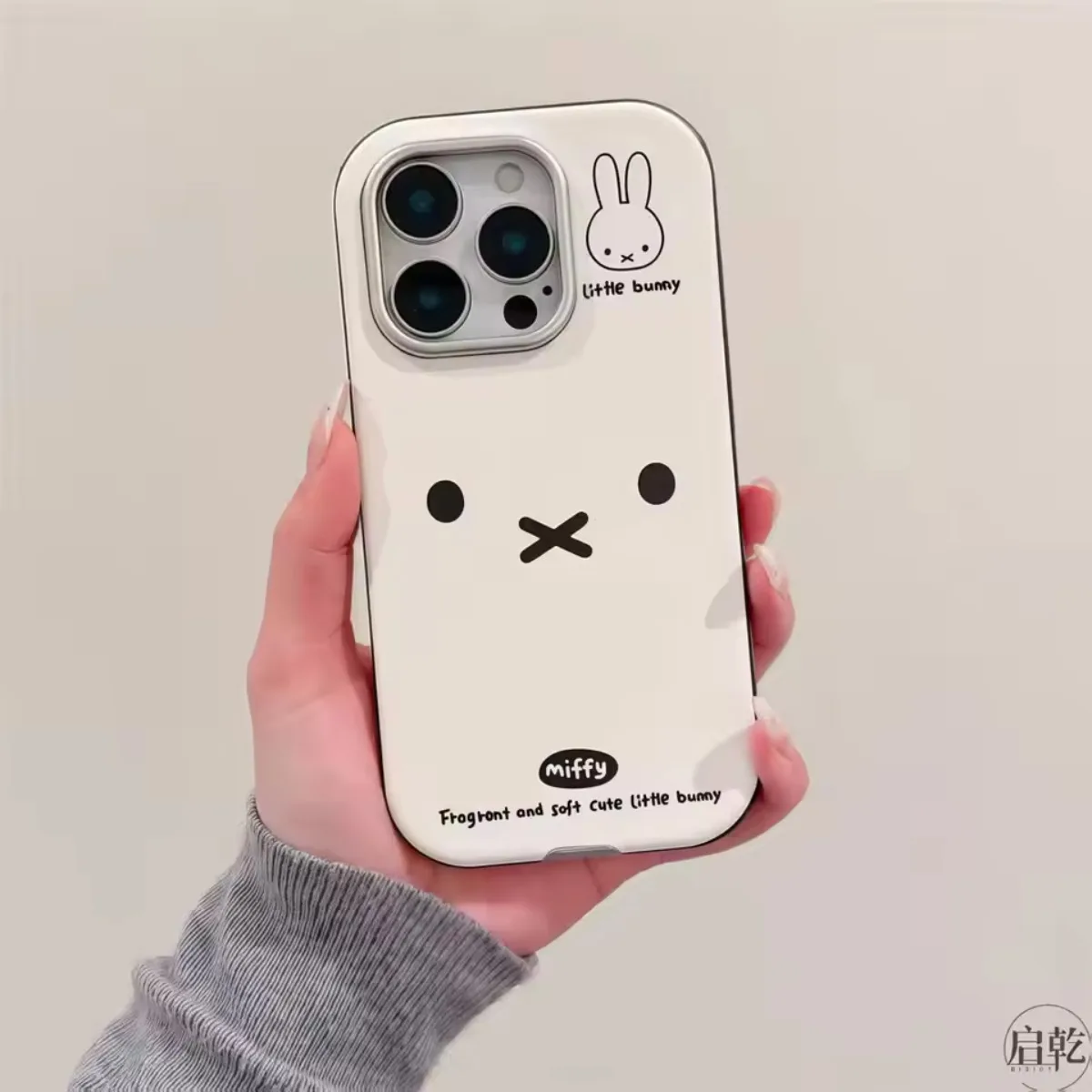 

Чехол для телефона Kawaii Miffy Rabbit, милый мультяшный креативный чехол с выражениями 16 Pro Max 15 Pro 14 Plus 13 Primex Series Ins, кожаные чехлы