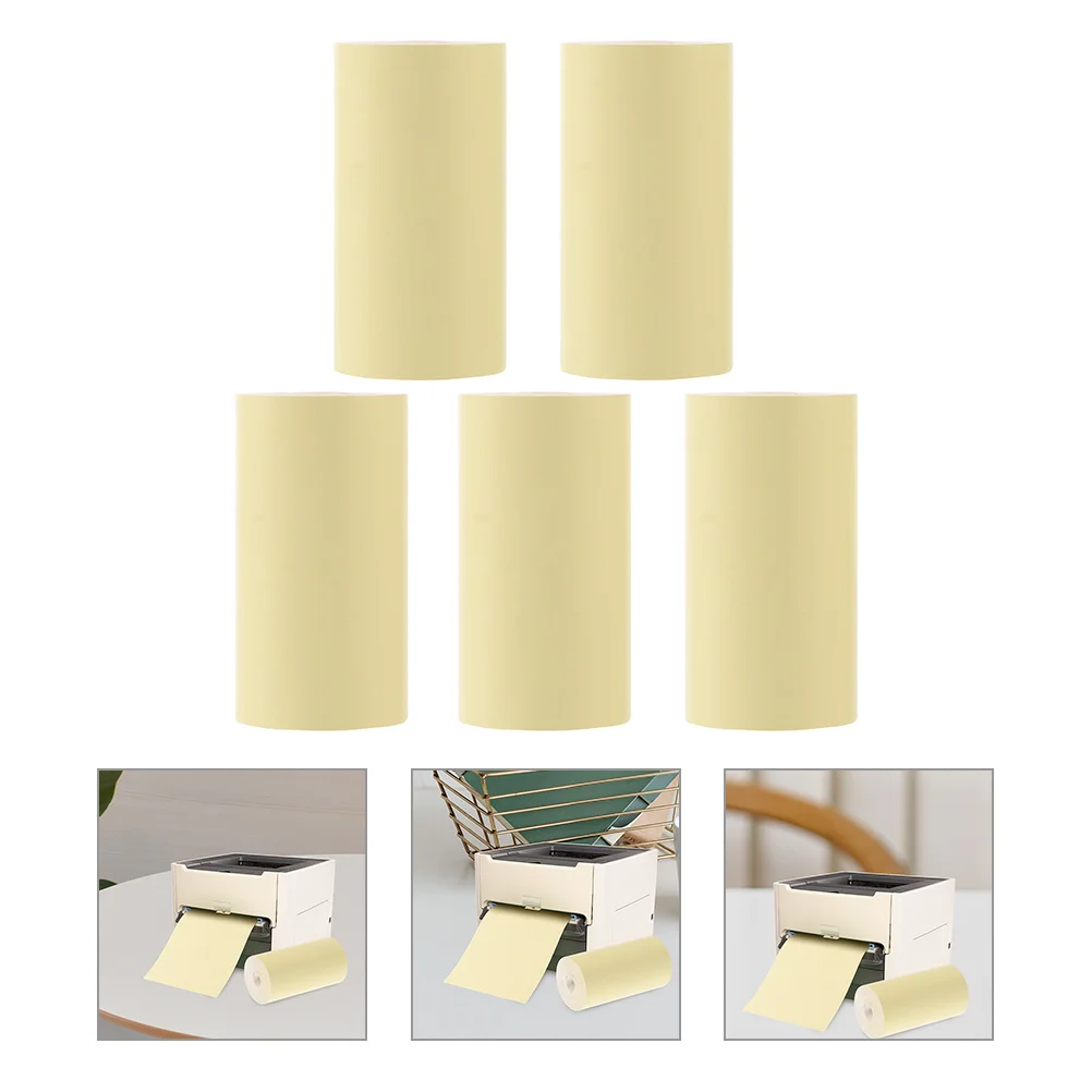 5 rolos de papel térmico 80mm x 30m suave alta sensibilidade para impressora pos máquina cartão crédito multiuso recibo papel loja
