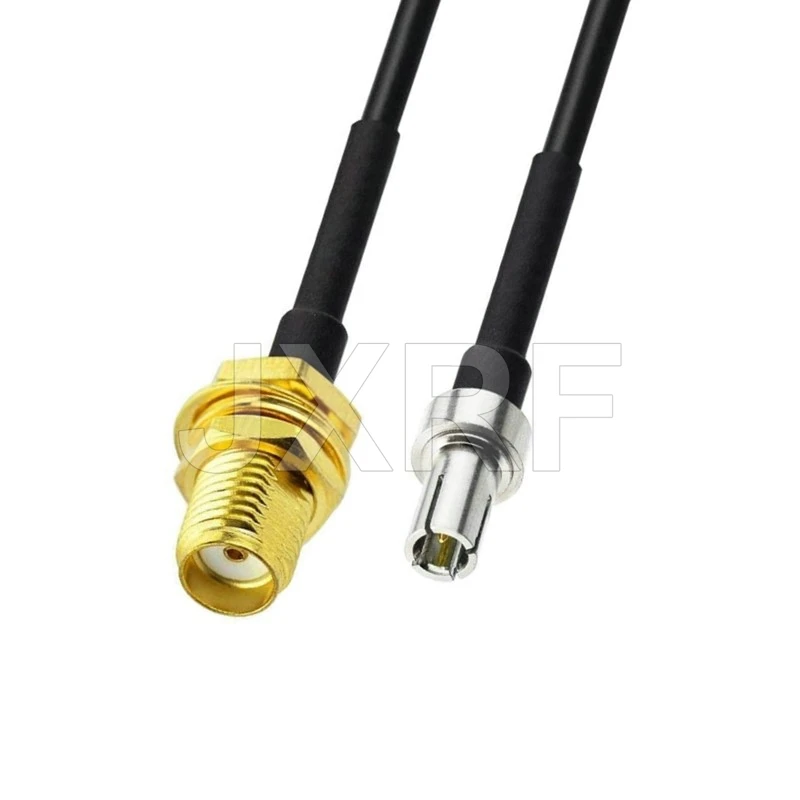 

100PCS JX connector RF Coaxial cable SMA female to TS9 male Straight type RG174 Pigtail Cable 20CM Free shipping