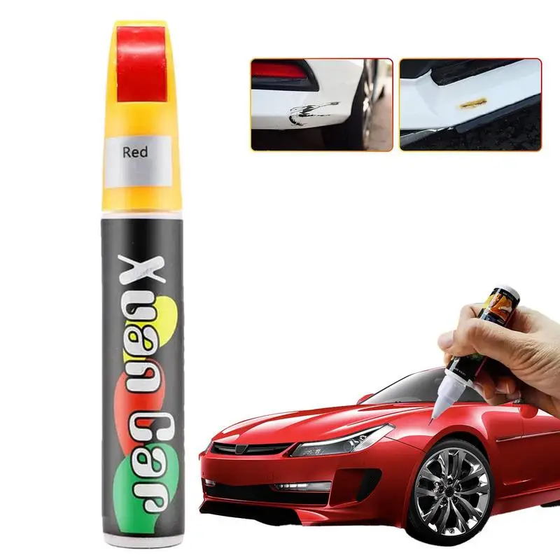 Paint Chip Repair Pen 12Ml Waterproof Auto Coat Repair Paint Care Pens Scraches Removal For Car Accessories Repair Maintenance