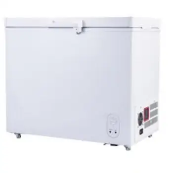 68 Liters Solar-Powered Chest Freezer Portable Ice Cream Refrigerator Cart