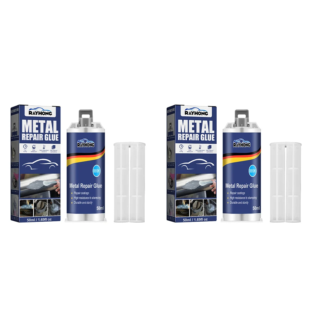 50/100ml Casting Adhesive Weld Seam Metal Repair Agent Metal Bonding Adhesive for Sand Hole/Air Hole/Crack Repair