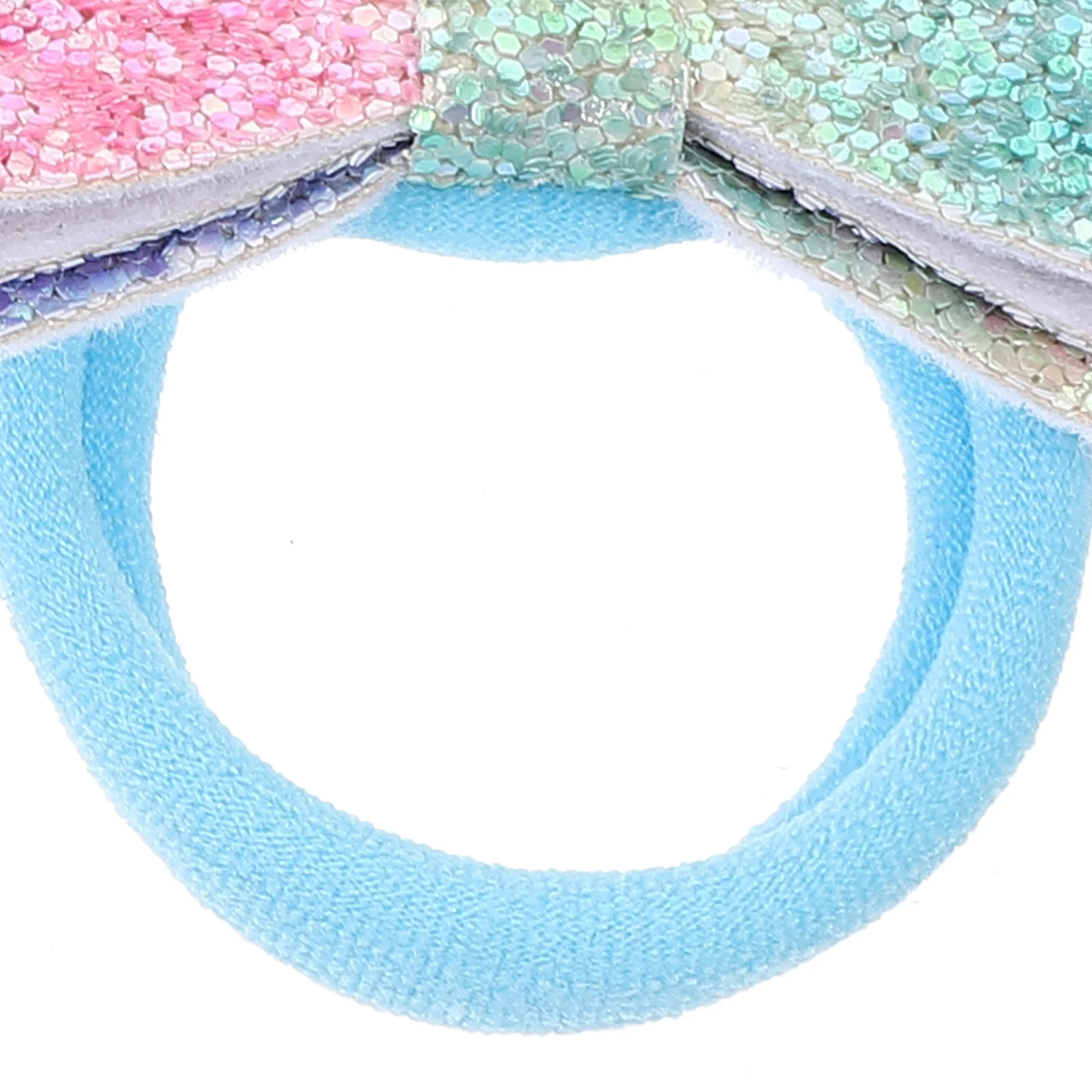 

1 Pair Bow Ties Soft Stretchy Scrunchies For Girls Women Thin Hair Ponytail Holders Hair Accessories Styling Elastic Bands