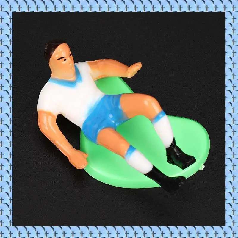 NOCM 24PCS Soccer Football Cake Topper Player Decoration Tool Birthday Mold Mould Set