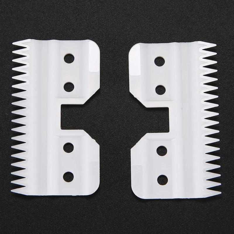 10Pcs/Lot Replaceable Ceramic 18 Teeth Pet Ceramic Clipper Cutting Blade for Oster A5 Series