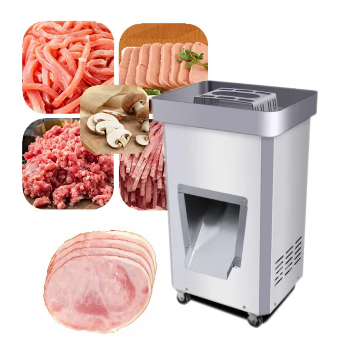 Australia meat dicer cube cutting machine chicken breast slicer meat shredding machine pork cutter beef cutting machine price