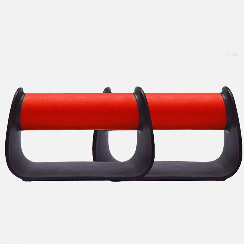 

Rotating Rack Fitness Equipment Compact Foldable Wrist Protector for Men Women Red Gym Training