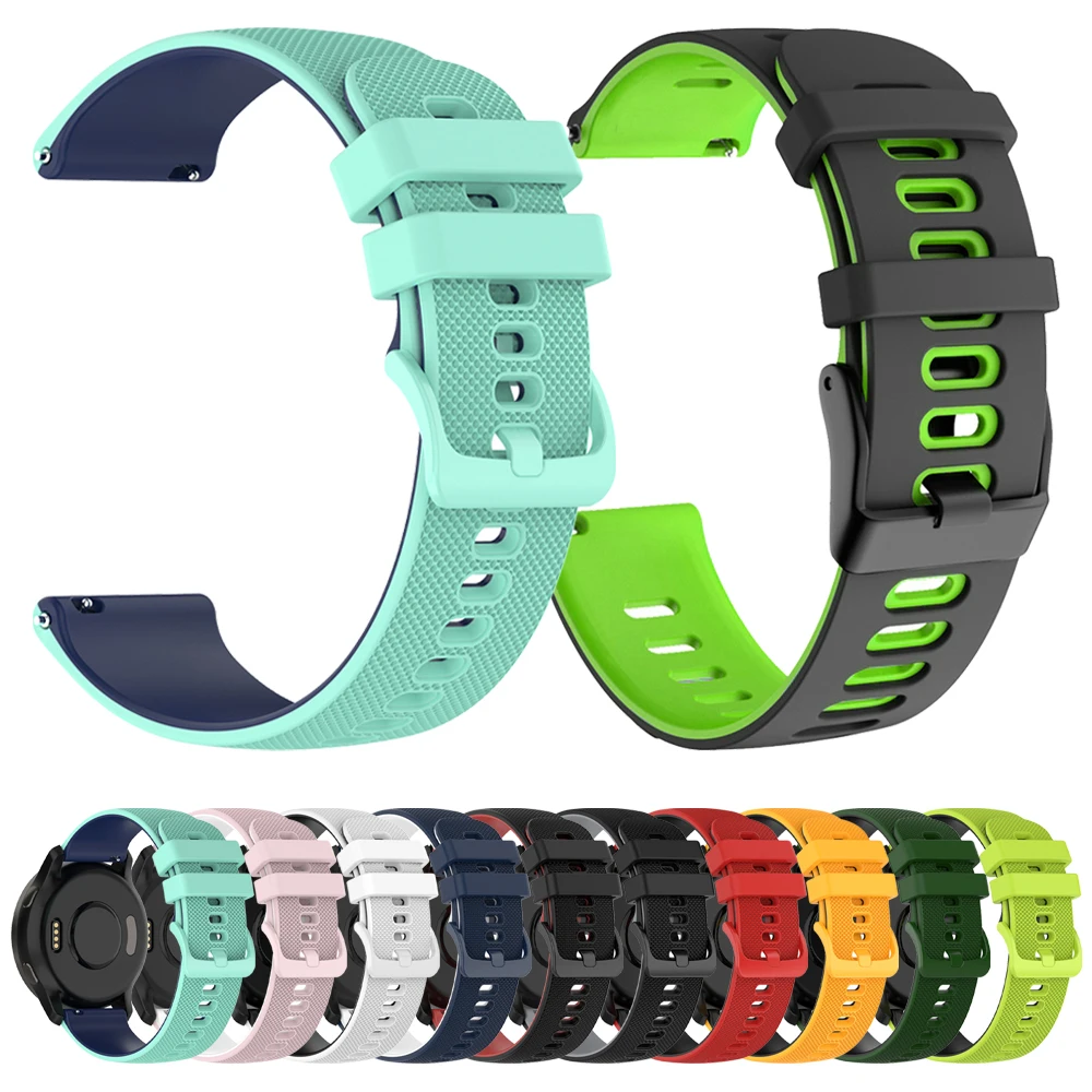 

20mm 22mm Silicone Strap For SUUNTO VERTICAL 9 5 Peak DLC/PRO 3 Fitness Band For SUUNTO RACE Belt Sport Breathable Soft Bracelet