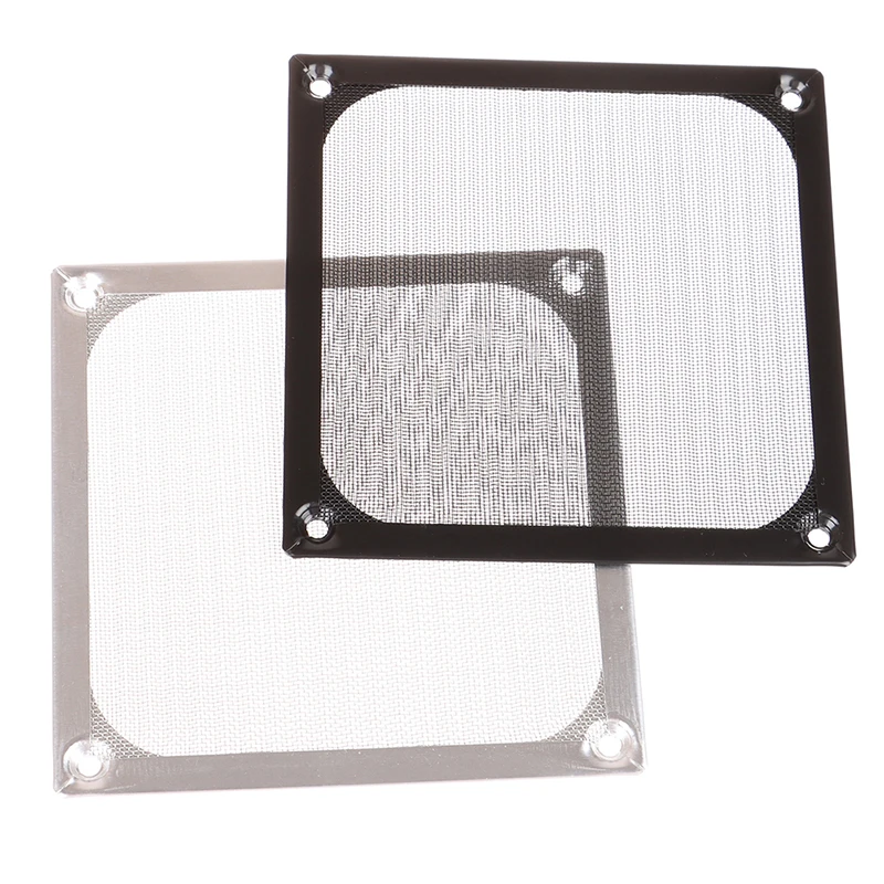 Aluminum 120mm Computer Fan Cooling Dustproof Filter Shield Case Grill Guard