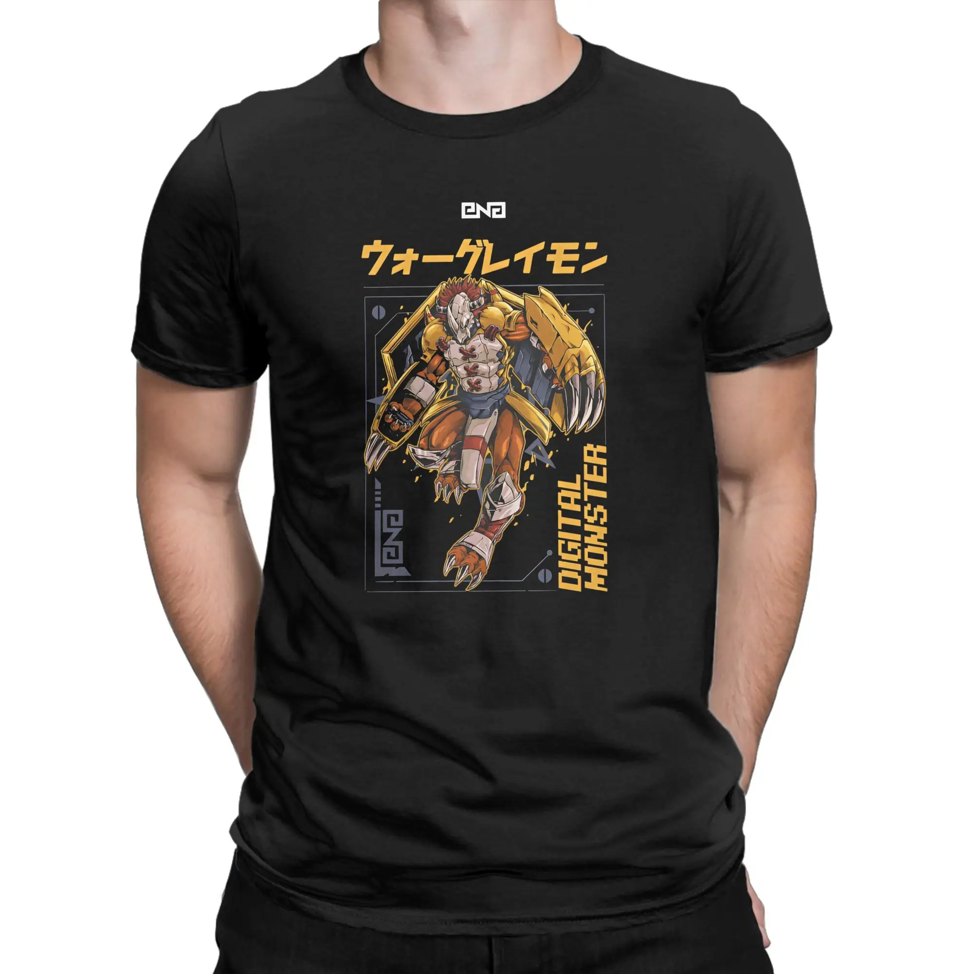 

Digital monster Digimon anime Apparel Men Women T Shirt Cotton Tee Graphic Print T-shirt Clothes