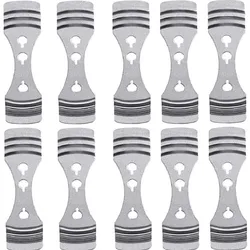 1/510Pcs Metal Candle Wicks Holder Centering Device with Three Holes DIY Candle Making Supplies Candle Wick Clip