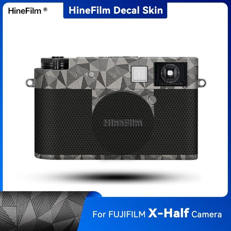 

Hinefilm Skin for Fujifilm X-Half Camera Sticker X Half Anti-Scratch Wrap Cover Film for Fuji XHalf Camera Protector Skin