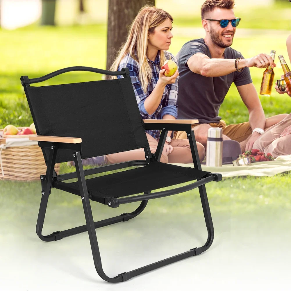 Camping Chair Portable Outdoor Chair Grain Folding Chair Camping Equipment Kermit Chair xford Cloth Portable Leisure Chair