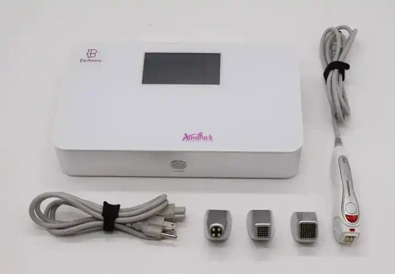 Fractionele RF Huidverstrakking Rimpelverwijdering Gezichtslifting Verjongingsapparaat Anti-agingapparatuur Vervangbaar 64 36 4 koppen