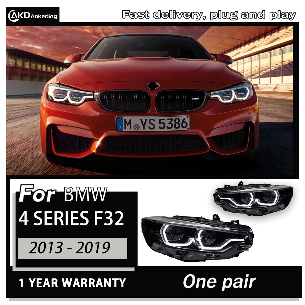 Headlight For BMW  4 Series F32 LED Headlights 2013-2019 F36 Head Lamp M4 Car Styling DRL Signal Projector Lens Auto Accessories