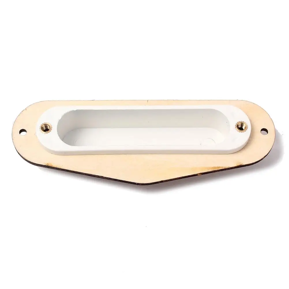 

3 Pcs Maple Pickup Frame for Electric Guitar Single Coil Mounting Ring Durable Fits diy Parts Accessories