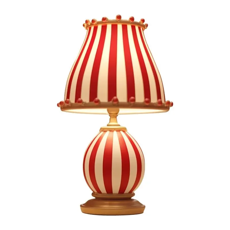 Circus desk lamp retro bedroom creative study decoration ambient lamp