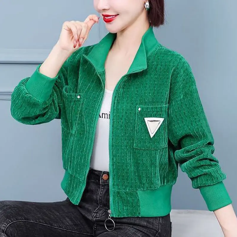 Snow Neil Jacket Short Jacket Women's New Casual Versatile Women's Baseball Jacket Top Trend