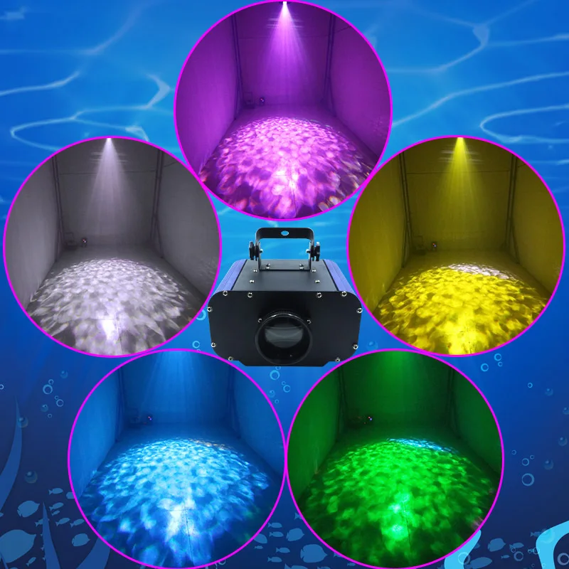 led water pattern light ocean projection light agua ripple light hotel aquarium dinamico impermeavel 01