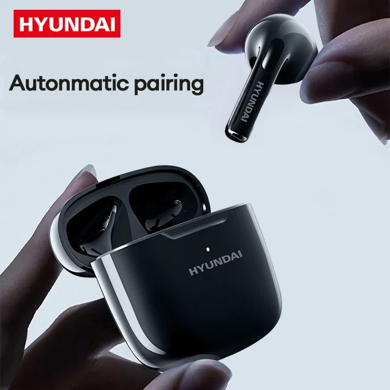 HYUNDAI HY-T02 Bluetooth 5.3 Earphones Wireless Headphones with Mic Earbuds Sports Noise Reduction Gaming Headset Lenovo LP40