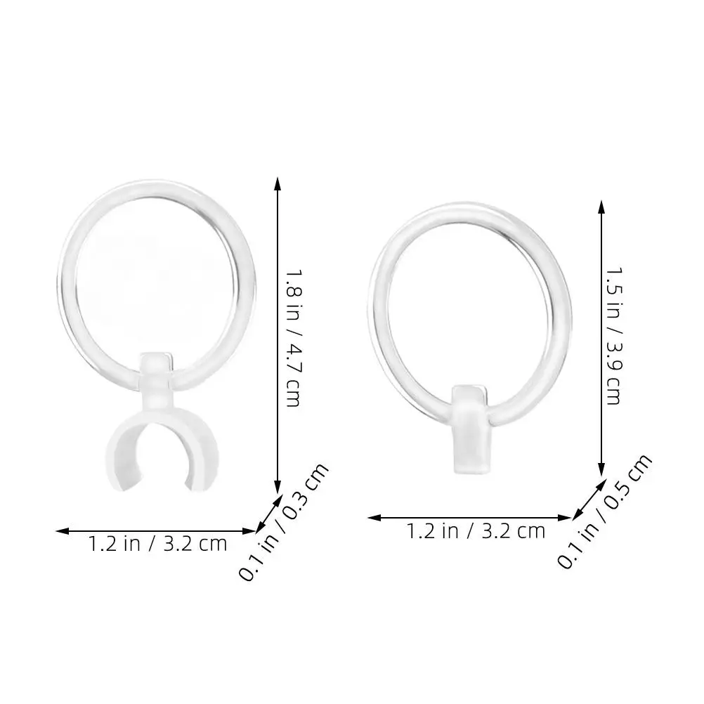 10Pcs Folding Pen Holder Magnifier Plastic Lens Diamond Arts Painting Rhinestone Sticky Drill Pen Lens Portable Adjustable