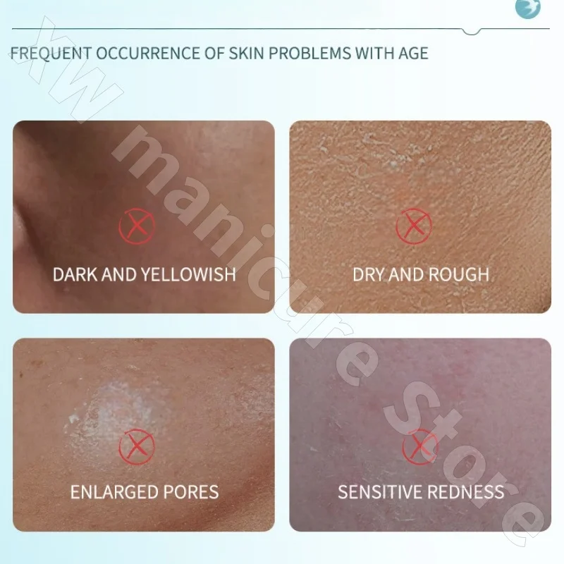 عش الطيور بروتين الببتيد ترطيب جوهر غسول المياه ترطيب منعش غير دهني مجموعة غسول المياه 120 مللي