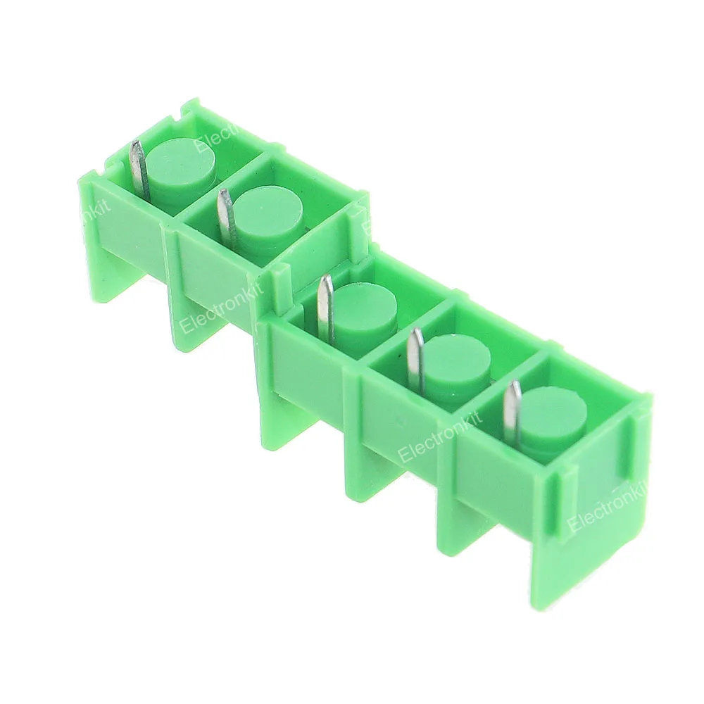 30pcs Pitch 8.5mm/0.34in 300V 20A KF8500-2P 3P 4Pin PCB Mount Screw green Terminal Block Connector Assorted kit