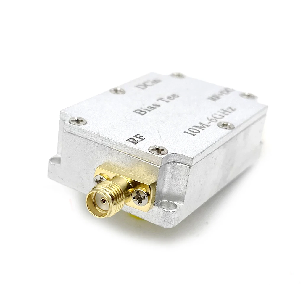 Imagem -04 - Biaser Coaxial Coaxial para Rádio Ham Amplificador Lan Antena Lna Tee Viés tipo c Isolador rf dc Block rf 10m6ghz Receptor Lan e Sdr