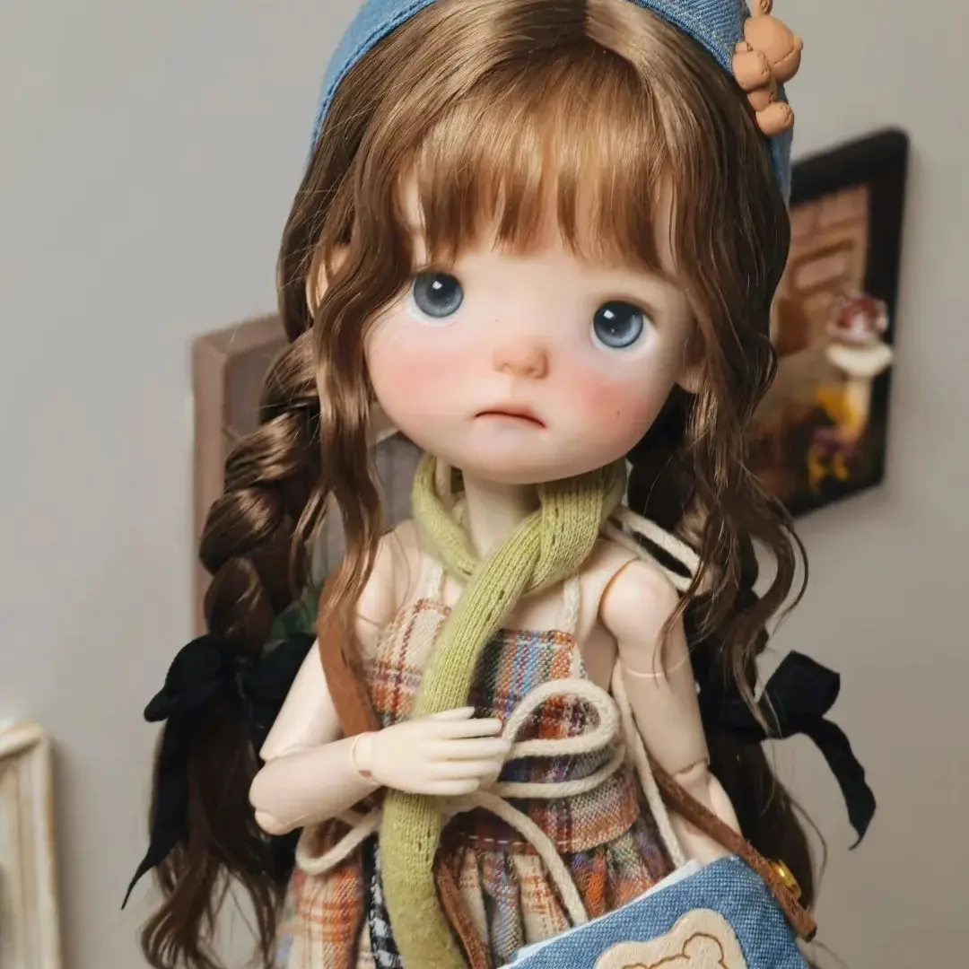 

New bjd doll 1/6 Little P cute girl high quality resin toy birthday gift angel dolls in articulated