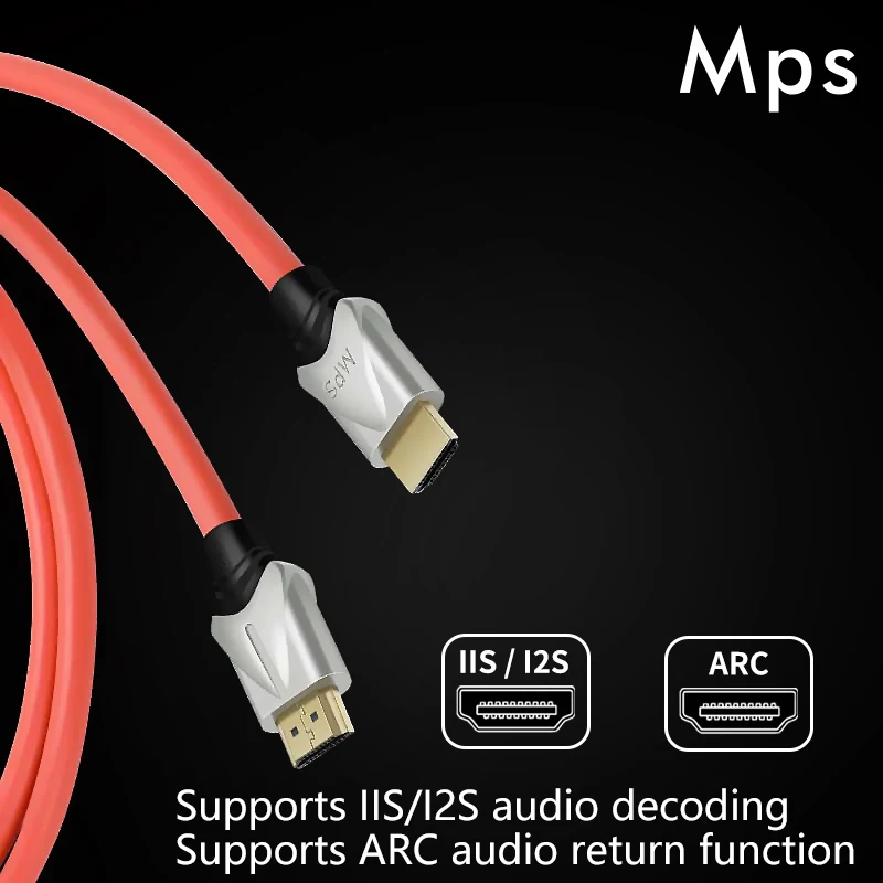 MPS HiFi HD-633 99,9999% OCC Projekcja TV Kino domowe Kable audio USB do telefonów komórkowych Kabel HDMI 8K60HZ IIS światłowód