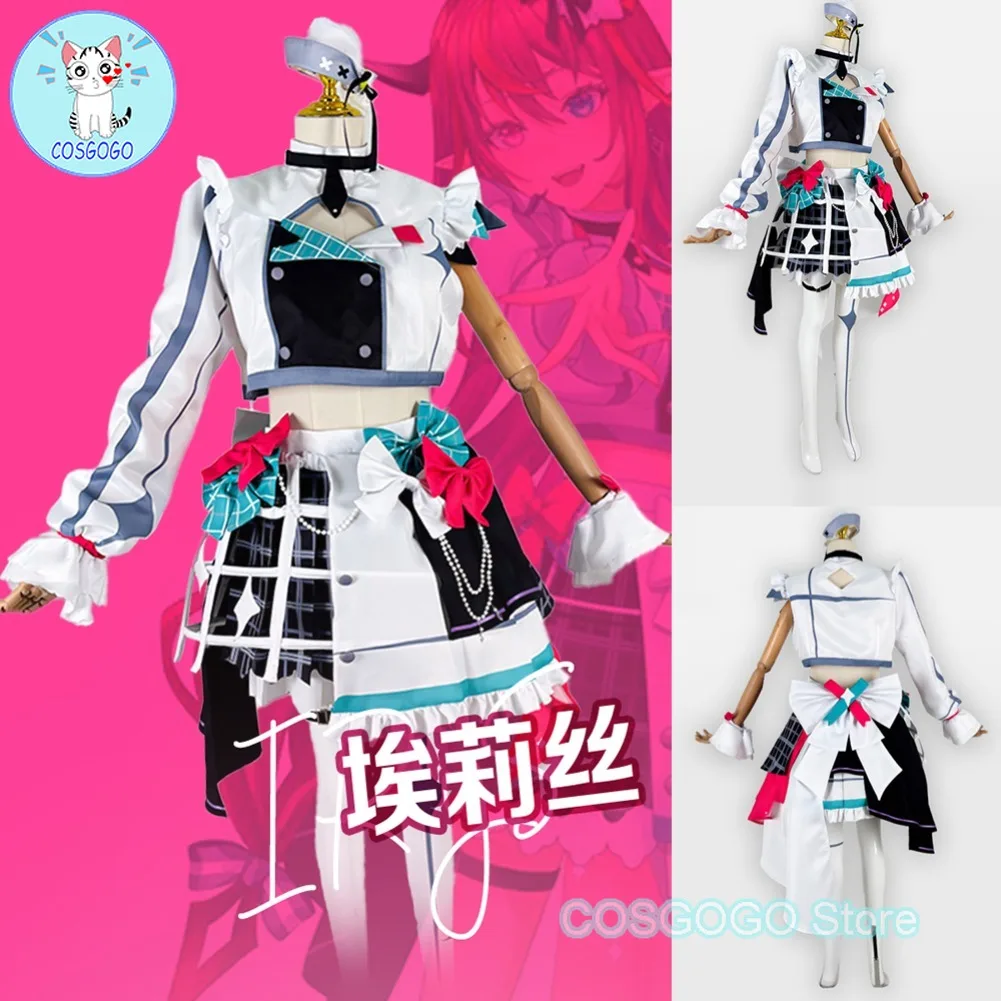 

COSGOGO VTuber Hololive 4th Generation EN IRyS Hope Nephilim Cosplay Outfit | Cute Uniform Full Set For Performance And Events
