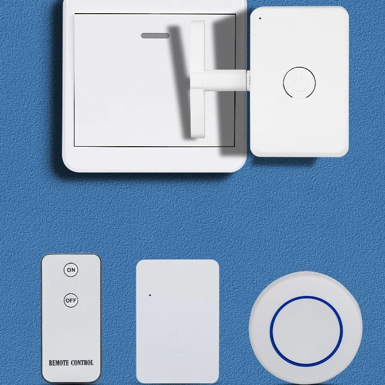 USB Rechargeable Smart Switch Robot, Wireless Remote Automatic Button Presser, Hands-Free Light Switch Pusher for Household Ligh
