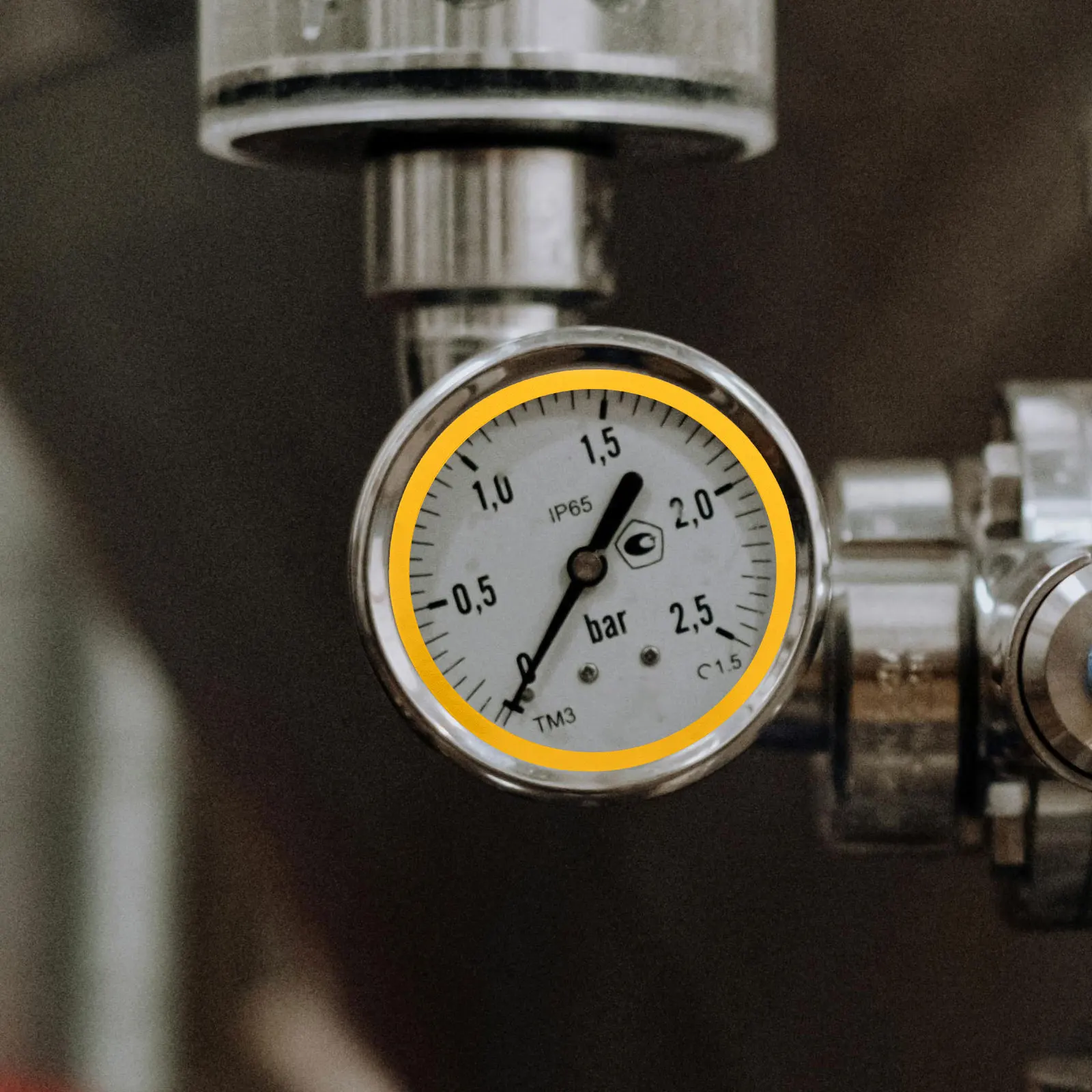 

5 Sheets Pressure Gauge Stickers Identification Labels Adhesive Decals High Low Indicator Air Accessories Easy Reading