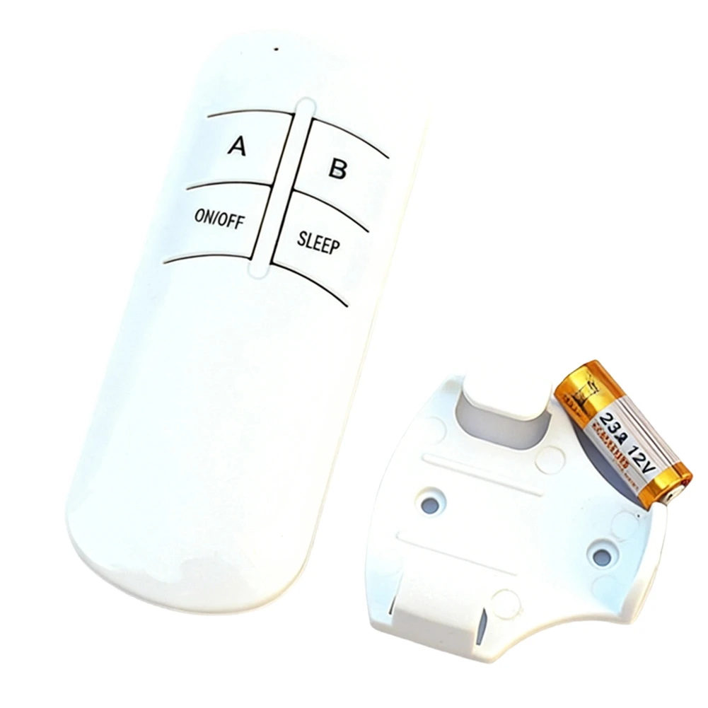Dual Channel Control 2-way Remote Switch For Living Room 20m Open Range 12V 23A Battery Wireless Remote Control Switch view 2