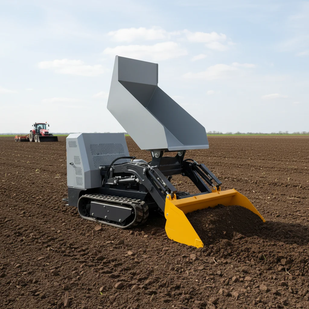 

Mini Crawler Dumper 1000kg High Quality Fast Delivery Euro 5 EPA Compliant Customizable for Sale